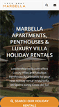 Mobile Screenshot of letsrentmarbella.com